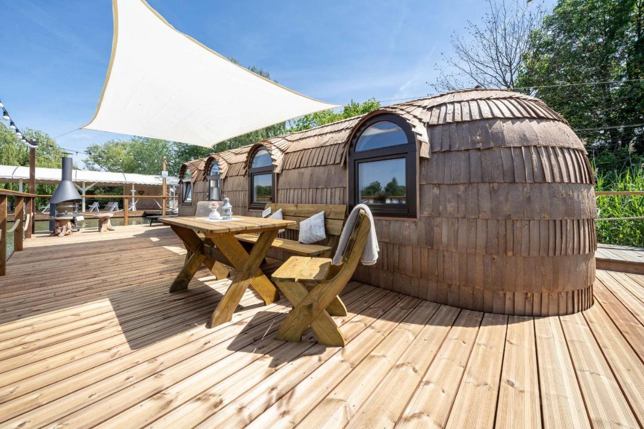 Hotel Lieblingsplatz Parey - Schwimmendes Iglu Extérieur photo