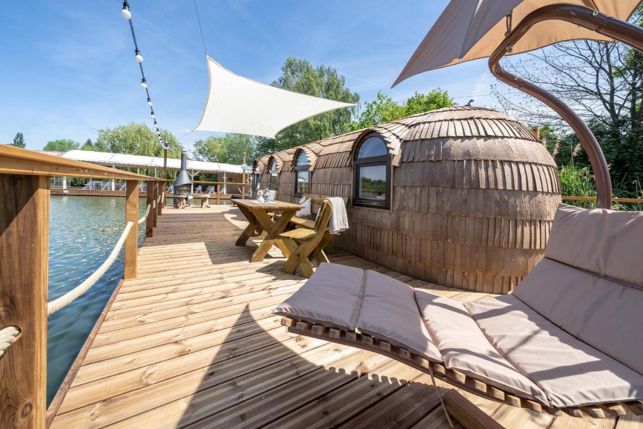 Hotel Lieblingsplatz Parey - Schwimmendes Iglu Extérieur photo