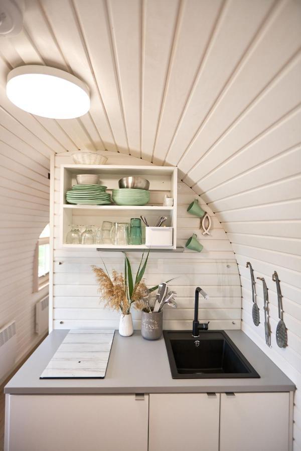 Hotel Lieblingsplatz Parey - Schwimmendes Iglu Extérieur photo